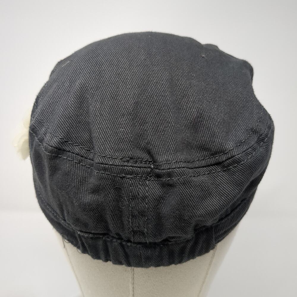 Mixit Cadet Army Cap Gray One Size Stretchable Rh… - image 6